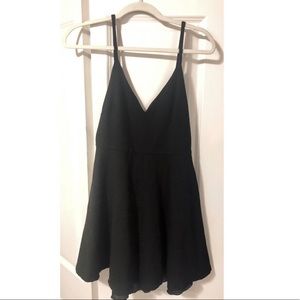 Lulu’s black skater dress